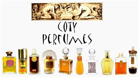 list of all coty perfumes.